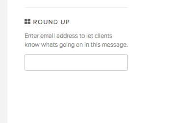 Round up  in Brightpod