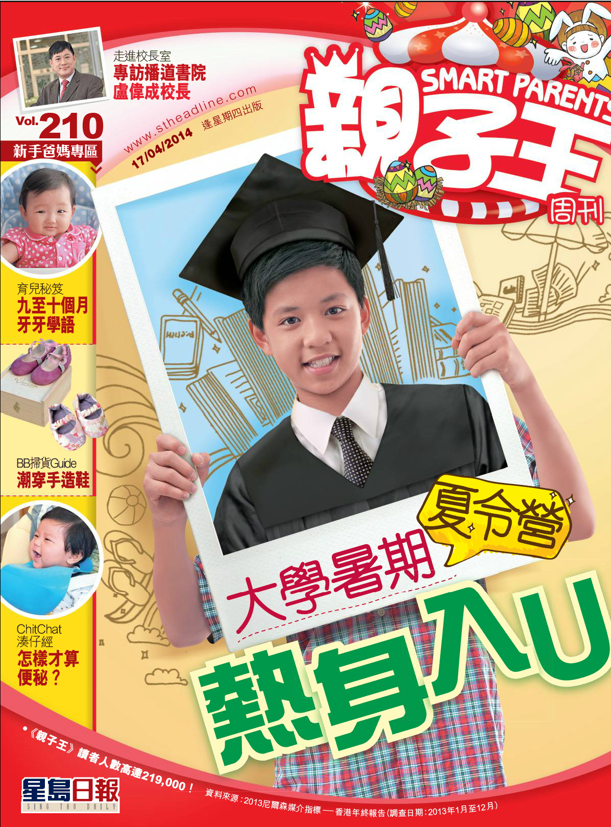 親子王Smart Parents  210期 (17/4/2014)