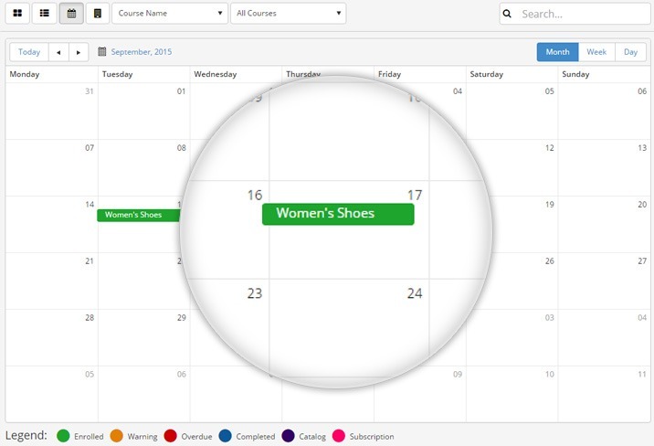 Instructor-Led - Enrollment Calendar - SmarterU LMS - Corporate Training Instructor-Led - Enrollment Calendar - SmarterU LMS - Corporate Training