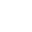 airplane icon white