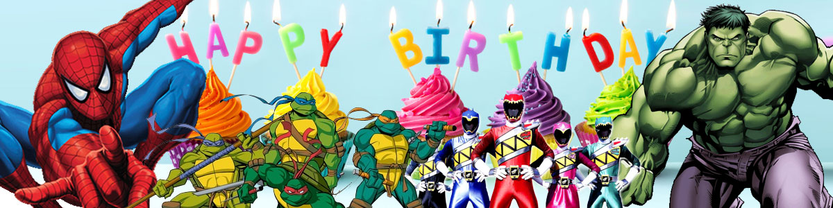 kids super hero birthday parties