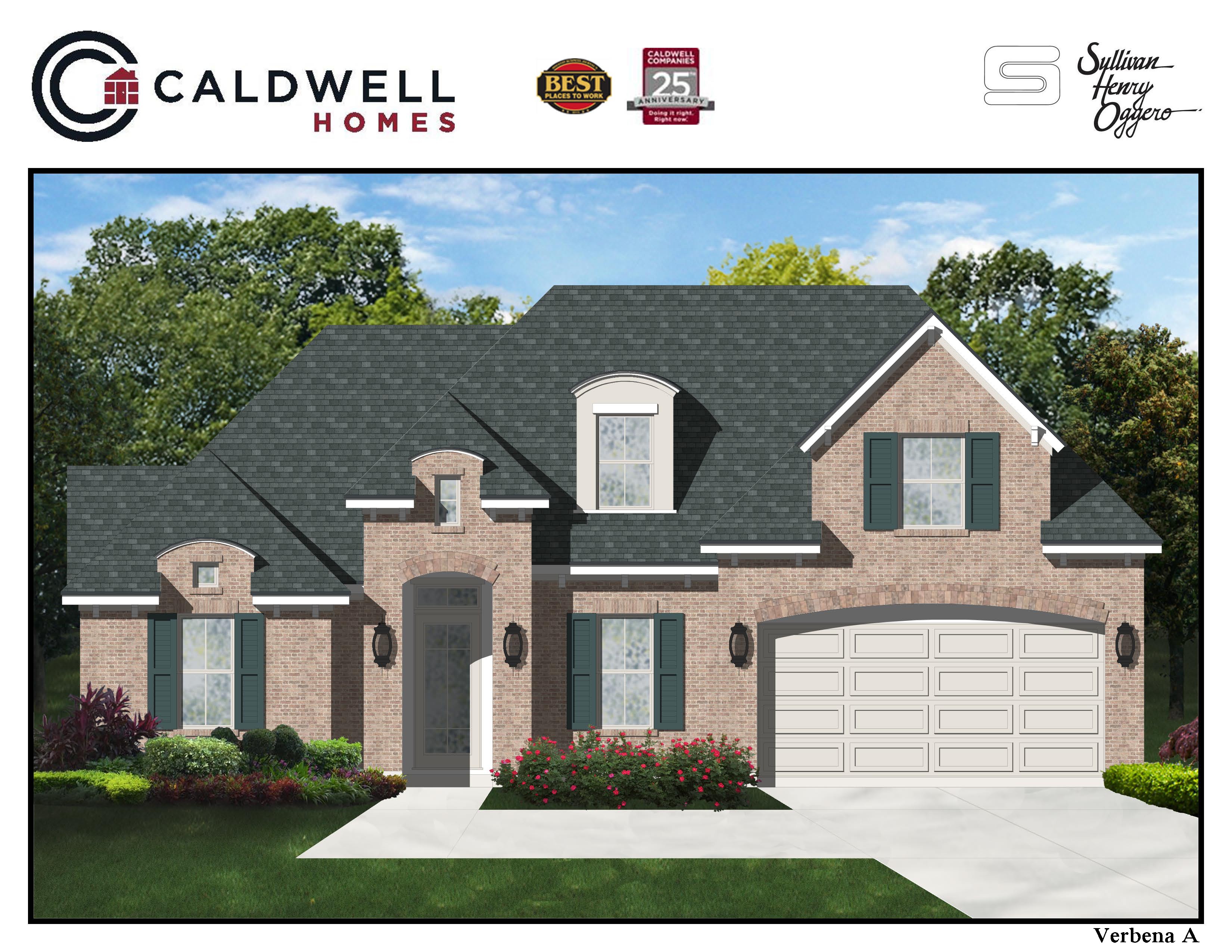 Caldwell Homes The Heritage in Towne Lake Lakefront Homes in Cypress TX