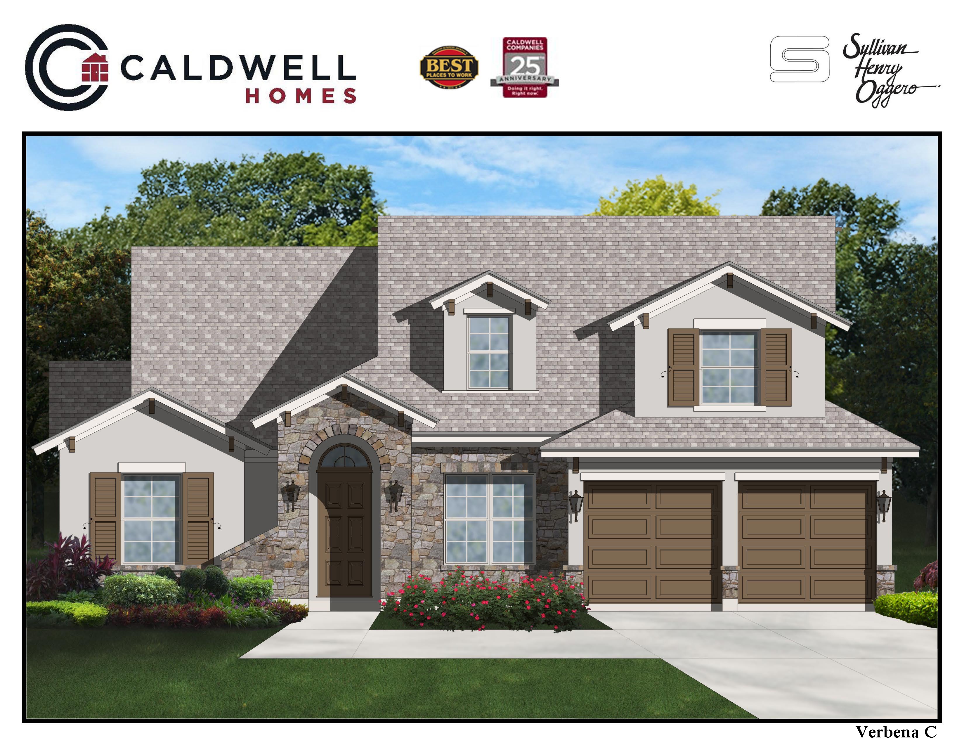 Caldwell Homes The Heritage in Towne Lake Lakefront Homes in Cypress TX