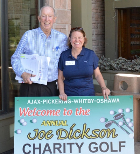 Judith attends Charity Golf Tournament