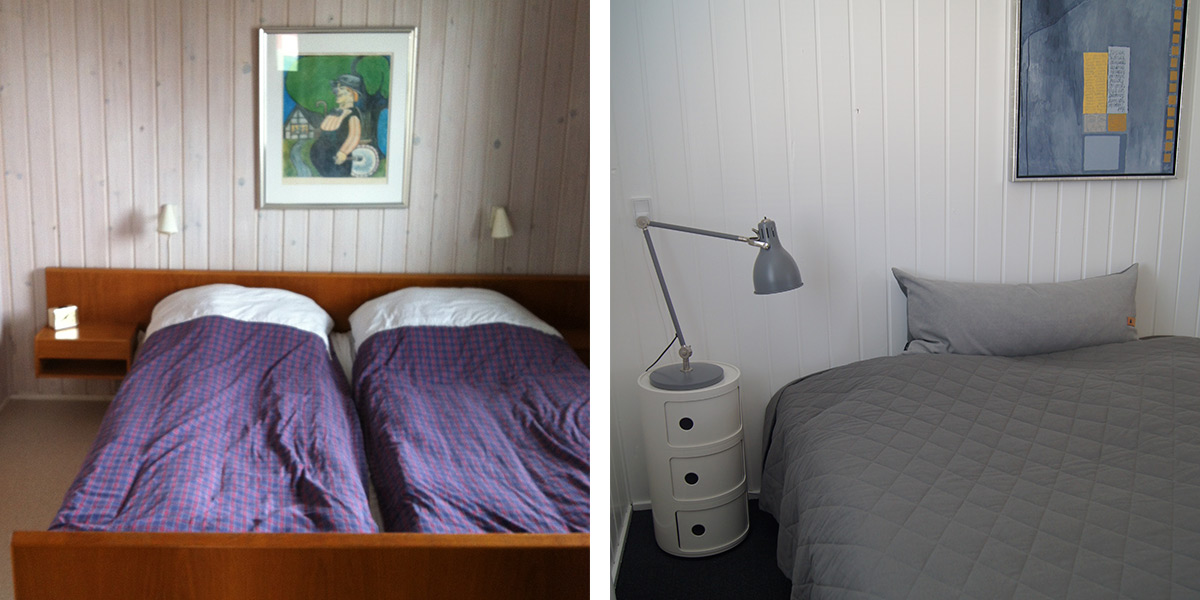 Styling af sommerhus Soveværelse sommerhus