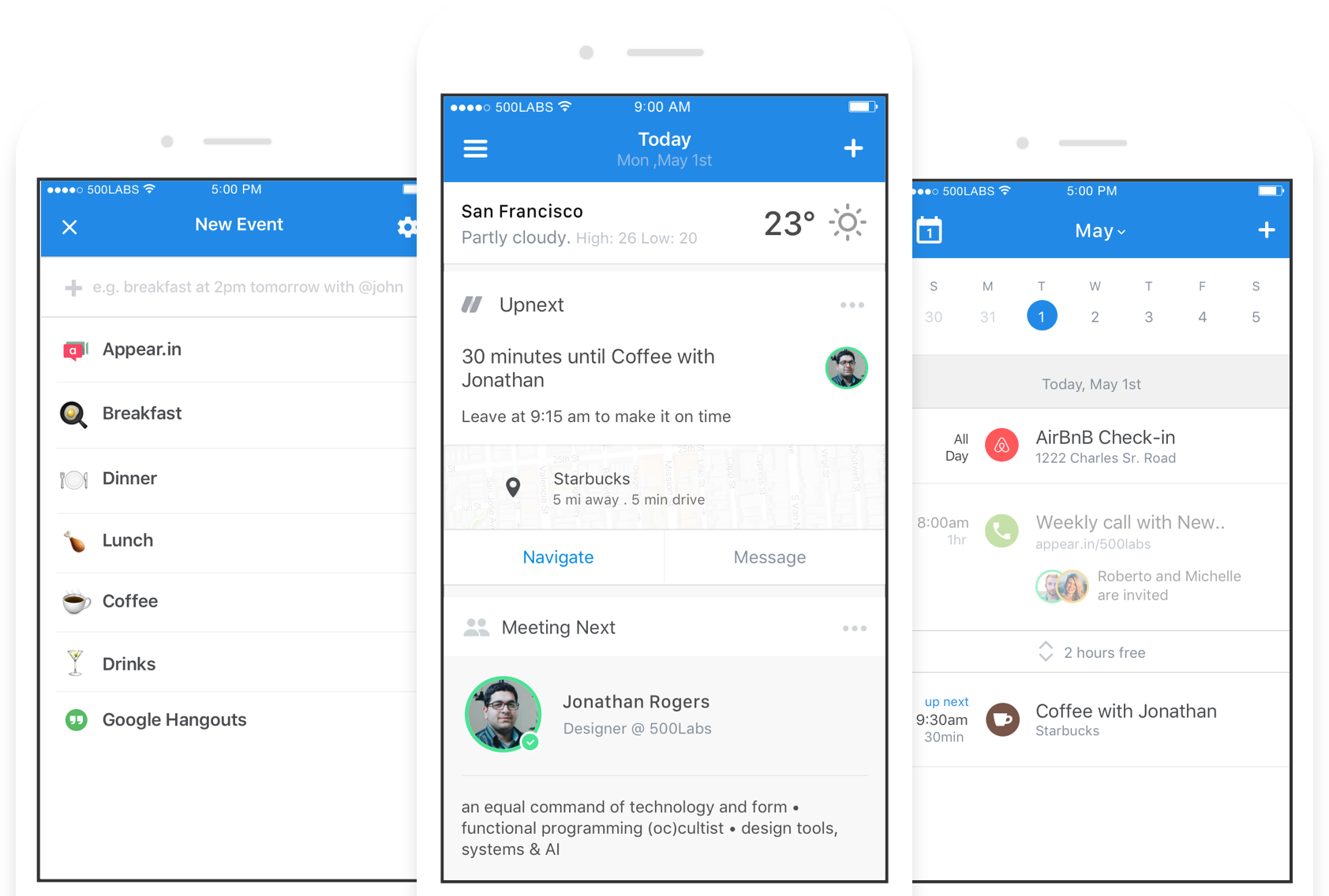 App Screens