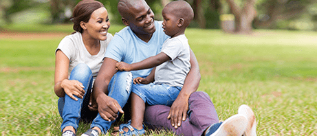 Family enjoying the outdoors thanks to Allergy treatment