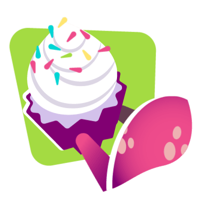 imessage sticker cupcake